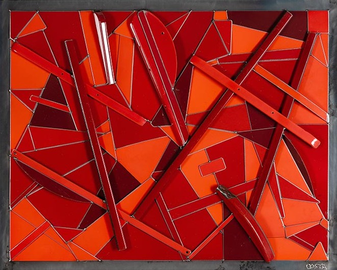 Abstraction Rouge, 2023